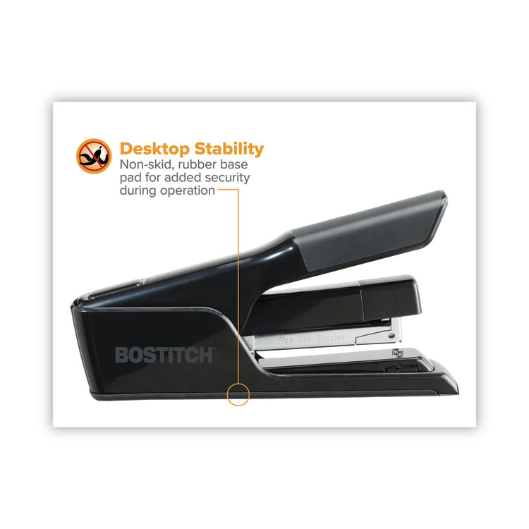 Ez Squeeze 40 Stapler, 40-Sheet Capacity, Black