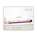 12-Sheet EZ Squeeze InCourage Three-Hole Punch, Breast Cancer Awareness, 9/32" Holes, Pink