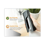 Dynamo Stapler, 20-Sheet Capacity, Black