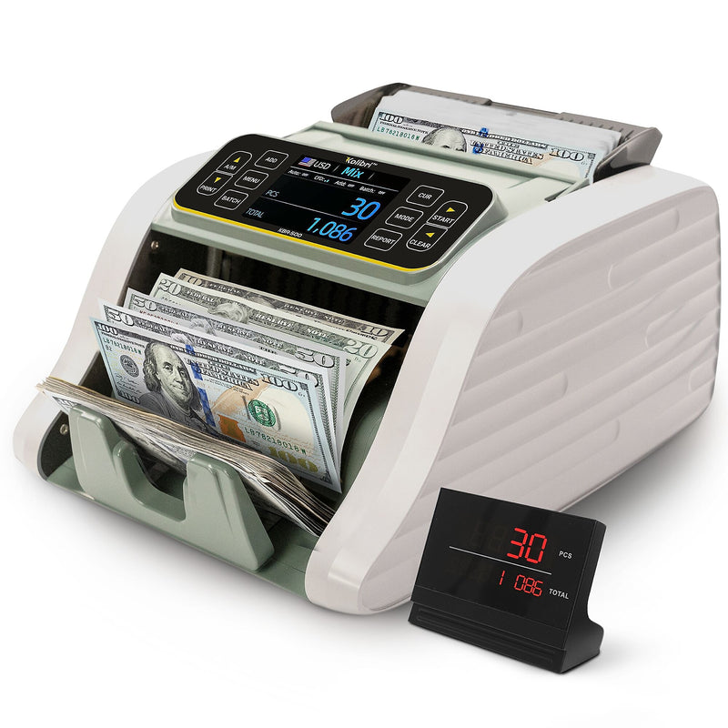 Kolibri KBR-500 Bill Counter, Light Gray (KBR-500)