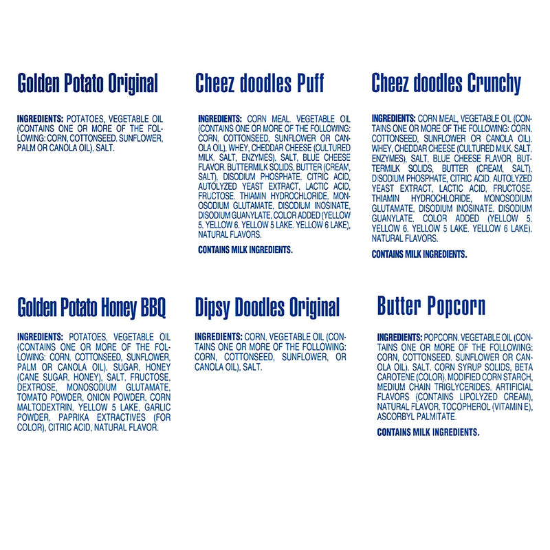 Wise Grab & Snack Variety Pack, 50 Bags/Pack (220-02063)