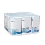 Pacific Blue Select Poly Cleaning Wipers, 10.25" x 9.5", Blue, 250 Wipers/Box, 9/Carton (350)
