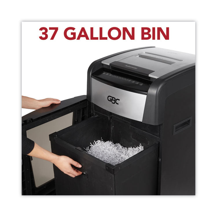 Autofeed+ 750M Micro-Cut Large Office Shredder, 750 Auto/15 Manual Sheet Capacity