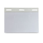 Self-Laminating Magnetic Style Name Badge Holder Kit, 2" X 3", Clear, 20/box