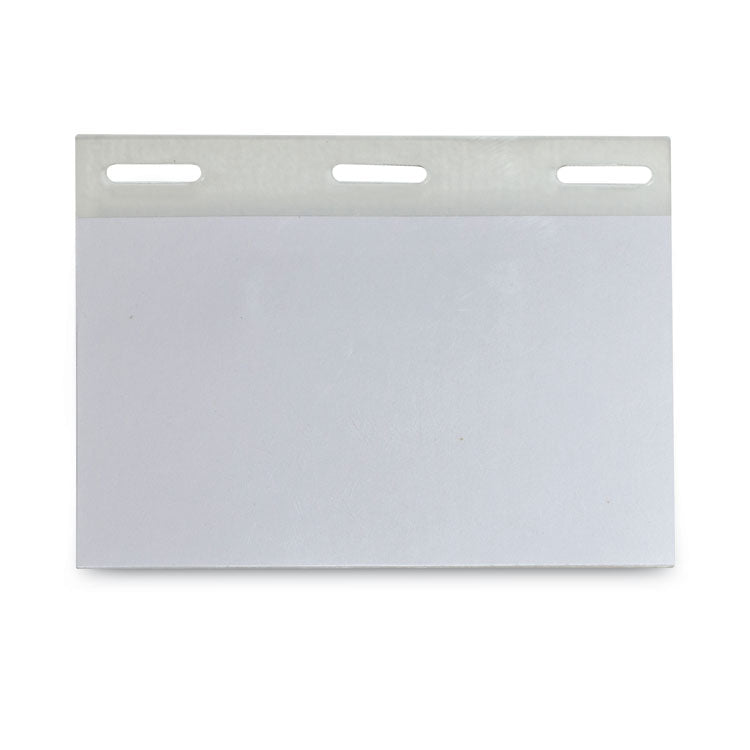 Self-Laminating Magnetic Style Name Badge Holder Kit, 2" X 3", Clear, 20/box