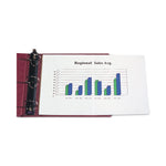 Panoramic Fold-Out Sheet Protectors, Heavy-Duty, Side: 3-Hole Punched, (2) 8.5 x 11 and (1) 11 x 17 Inserts, Clear, 25/Box
