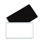 Slap-Stick Magnetic Label Holders, Side Load, 4.25 X 2.5, White, 10/pack