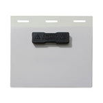 Self-Laminating Magnetic Style Name Badge Holder Kit, 3" X 4", Clear, 20/box