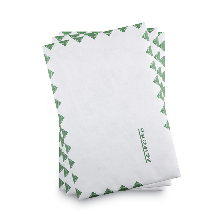 Lightweight 14 lb Tyvek Catalog Mailers, First Class, #15, Square Flap, Redi-Strip Adhesive Closure, 10 x 15, White, 100/Box