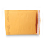 Jiffylite Self-Seal Bubble Mailer, #4, Barrier Bubble Air Cell Cushion, Self-Adhesive Closure, 9.5 x 14.5, Brown Kraft,100/CT
