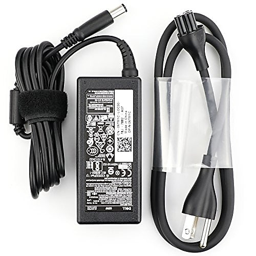 Dell 65W AC Adapter for Dell Latitude E7240/E7440 Laptop, Black (HK65NM130)