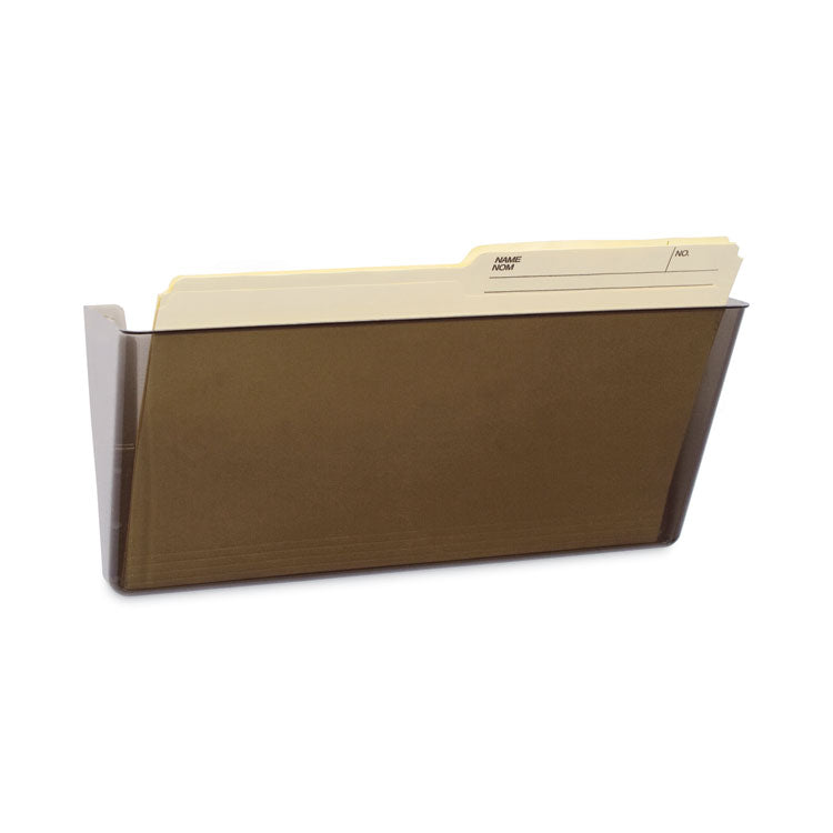 Unbreakable Magnetic Wall File, Legal/Letter Size, 16" x 4" x 7", Clear
