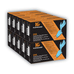 G10 Comfort Plus Blue Nitrile Gloves, Powder-Free, Small, 4 mil Thick, 9.5" Long, Light Blue, 100/Box