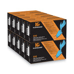 G10 2PRO Nitrile Gloves, Powder-Free, Medium, 6 mil Thick, 9.5" Long, Blue, 100/Box