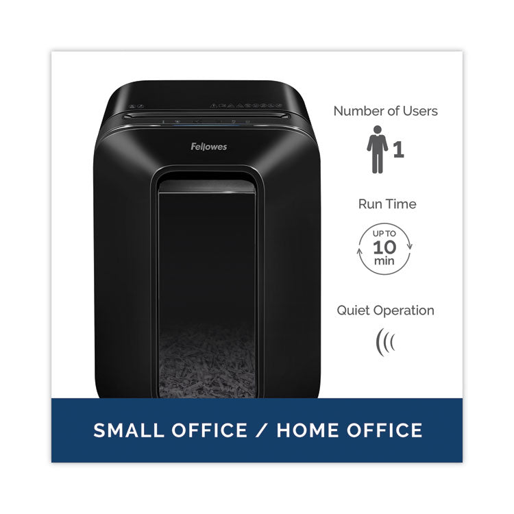 Powershred Lx170 Cross-Cut Shredder, 12 Manual Sheet Capacity