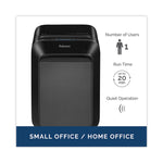 Powershred Lx180 Cross-Cut Shredder, 16 Manual Sheet Capacity