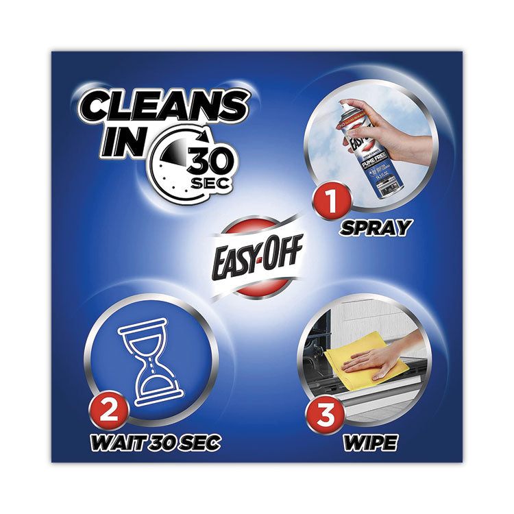 Fume-Free Oven Cleaner, Lemon Scent, 14.5 Oz Aerosol Spray