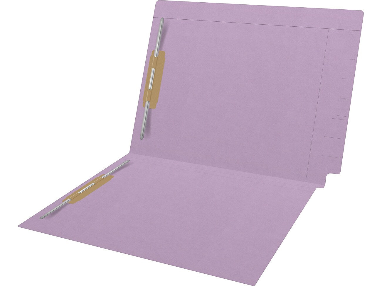 Medical Arts Press Reinforced Classification Folder, 1 3/8" Expansion, Letter Size, Lavender, 50/Box (S-09484-LAV)