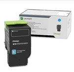 Lexmark 75 Cyan High Yield, Return Program 8.8K Toner Cartridge (75M1HC0)