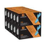 G10 Flex Blue Nitrile Gloves, Powder-Free, Small, 3 mil Thick, 9.5" Long, Blue, 100/Box, 10 Boxes/Carton