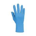 G10 2PRO Nitrile Gloves, Powder-Free, Small, 6 mil Thick, 9.5" Long, Blue, 100/Box, 10 Boxes/Carton