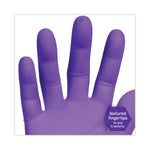 PURPLE NITRILE Exam Gloves, Powder-Free, X-Large, 6 mil Thick, 9.5" Long, Purple, 90/Box