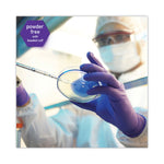 PURPLE NITRILE Exam Gloves, Powder-Free, Medium, 6 mil Thick, 9.5" Long, Purple, 100/Box