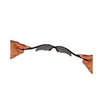 V30 Nemesis Safety Glasses, Black Frame, Smoke Anti-Fog Lens