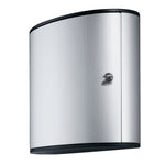 Durable Stylish Brushed Aluminum 54 Key Cabinet System, Gray (1953-23)
