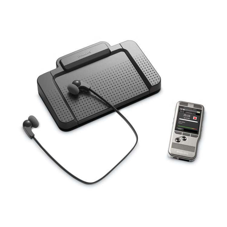 Pocket Memo Dictation/Transcription Kit, For Use with Philips DPM6700