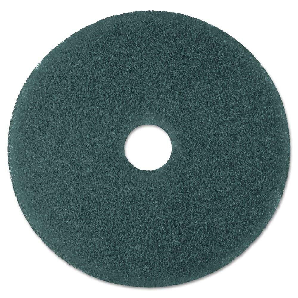 3M™ 5300 12" Low-Speed Cleaner Scrubbing Pad, Blue, 5/Carton