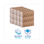 C-Fold Paper Towels, 1-Ply, 11.44 x 10, Bleached White, 198 Sheets/Pack, 12 Packs/Carton