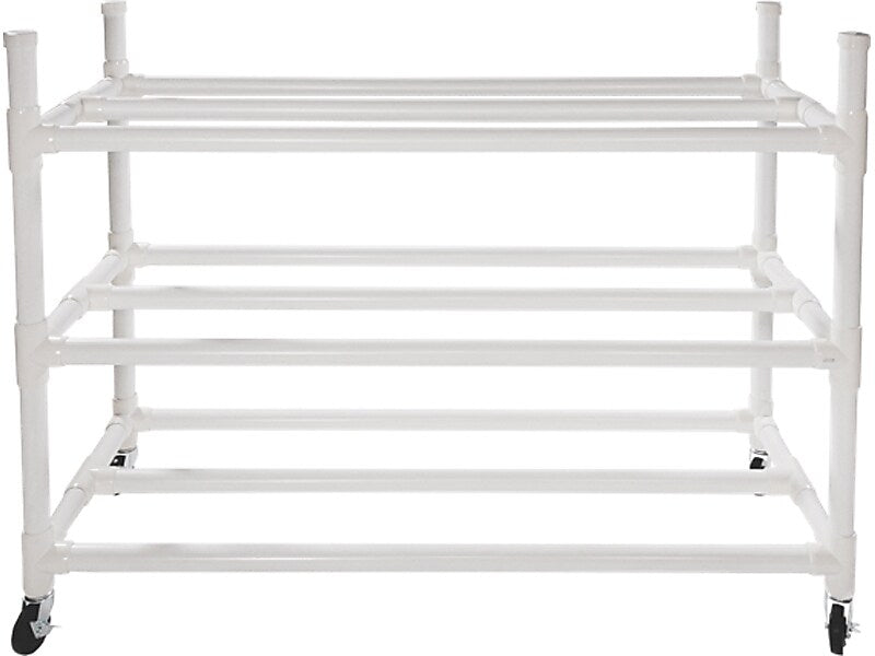 Champion Sports Heavy-Duty Basketball Cart, White (30CART)