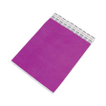 Crowd Management Wristbands, Sequentially Numbered, 9.75" x 0.75", Purple, 100/Pack