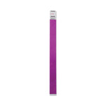 Crowd Management Wristbands, Sequentially Numbered, 9.75" x 0.75", Purple, 100/Pack