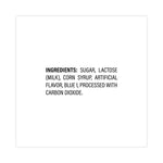 Sugar Candy, Blue Raspberry, 0.33 oz Pouches, 24/Carton