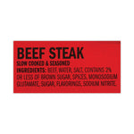 Beef Steak, Original, 1 oz, 12/Box