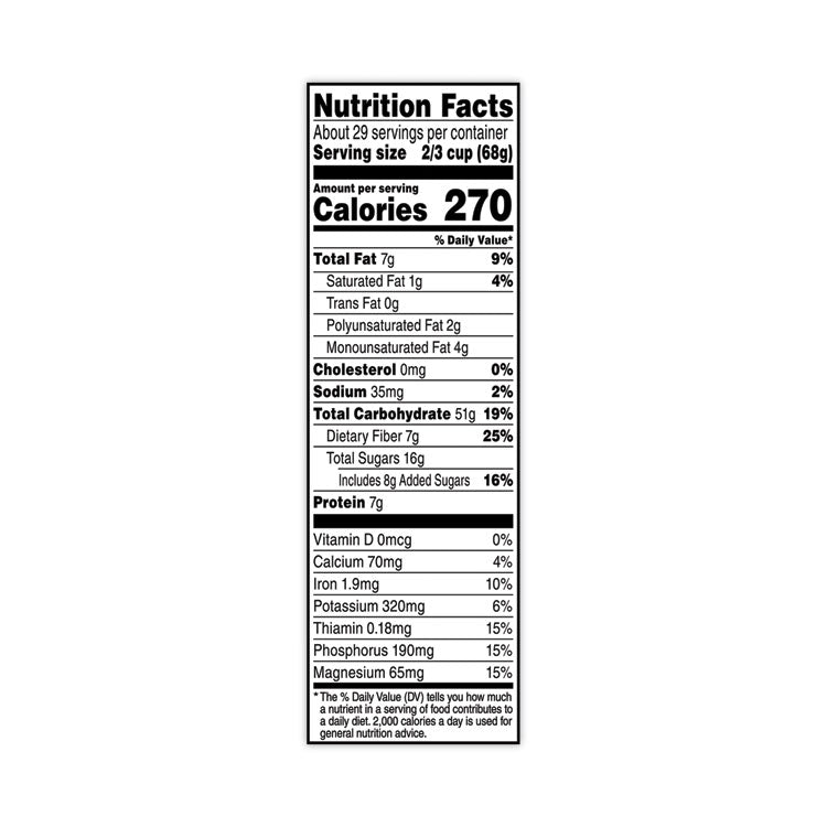 Simply Granola, Oats, Honey, Raisins and Almonds, 34.5 oz Bag, 2 Bags/Pack