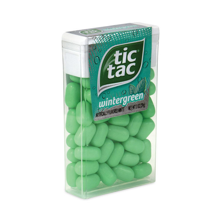 Breath Mints, Wintergreen, 1 oz Bottle, 12 Bottles/Carton