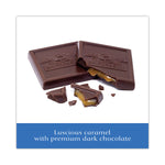 Dark and Sea Salt Caramel Chocolate Squares, 5.32 oz Packs, 3 Count