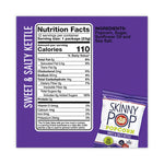 Popcorn Variety Snack Pack, 0.5 oz Bag, 36 Bags/Carton