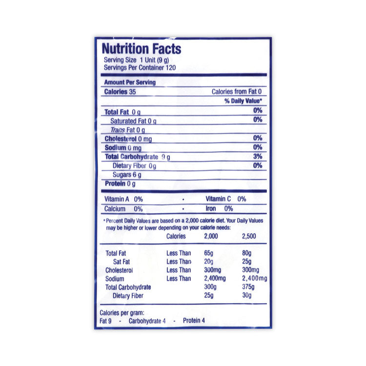 Jumbo Peppermint Balls Bag, 0.04 oz, 120 Balls/Bag, 1 Bag/Carton