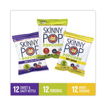 Popcorn Variety Snack Pack, 0.5 oz Bag, 36 Bags/Carton
