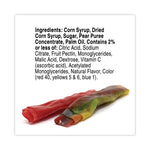 Fruit Roll-Ups Fruit Snacks, Strawberry and Tropical Tie-Dye Flavors, 0.5 oz, 72 Pouches/Carton