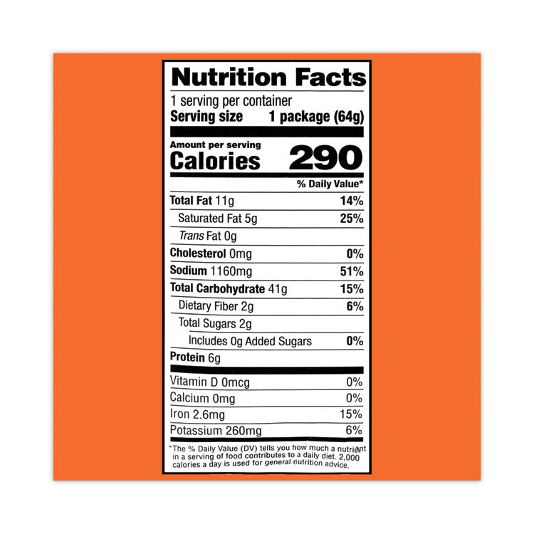 Cup Noodles, Chicken, 2.25 oz Cup, 24 Cups/Carton