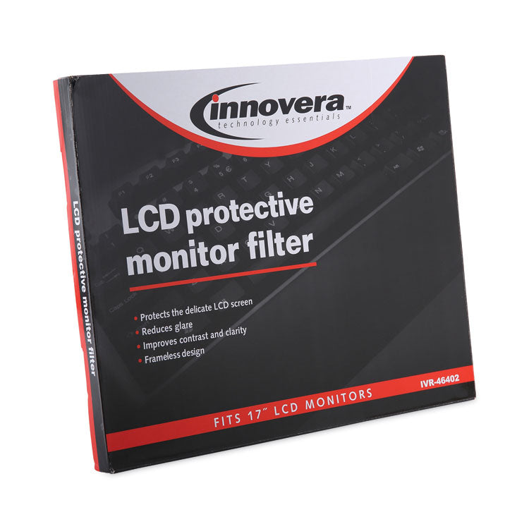 Protective Antiglare LCD Monitor Filter for 17" to 18" Flat Panel Monitor