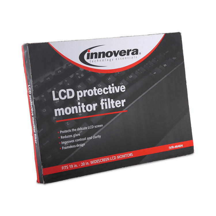 Protective Antiglare LCD Monitor Filter for 19" to 20" Widescreen Flat Panel Monitor, 16:10 Aspect Ratio