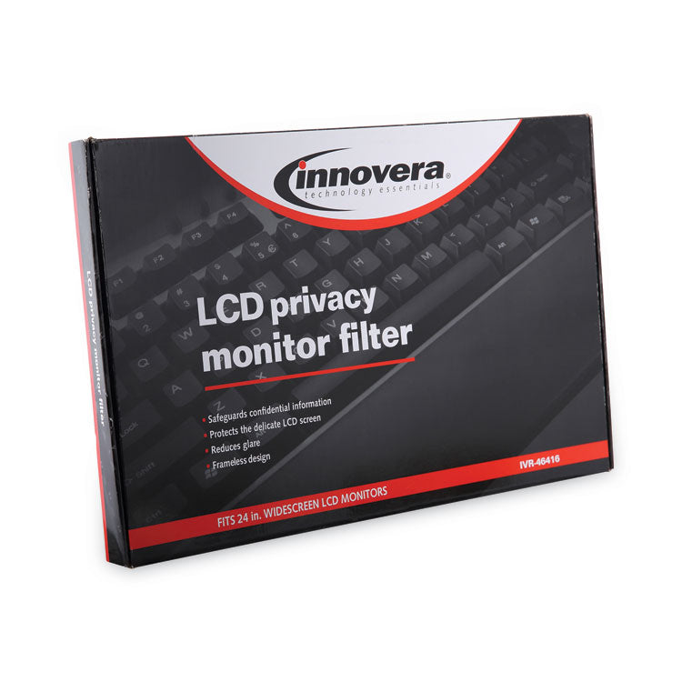Premium Antiglare Blur Privacy Monitor Filter for 24" Widescreen Flat Panel Monitor, 16:9/16:10 Aspect Ratio