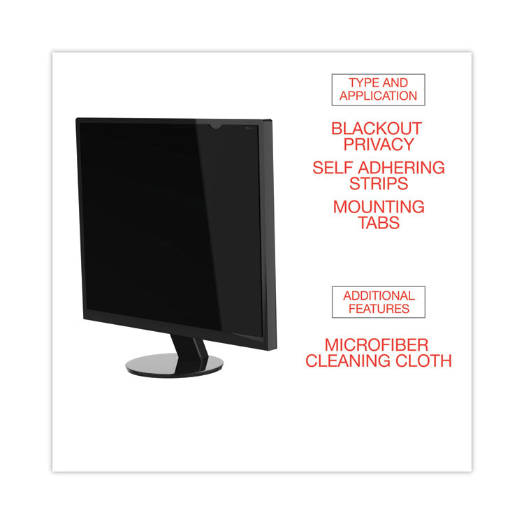Blackout Privacy Filter for 17" Flat Panel Monitor