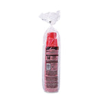 SOLO Party Plastic Cold Drink Cups, 16 oz, Red, 50/Bag, 20 Bags/Carton